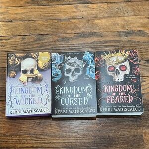Kingdom of the Wicked Series Book Set by Kerri Maniscalco James Patterson NEW